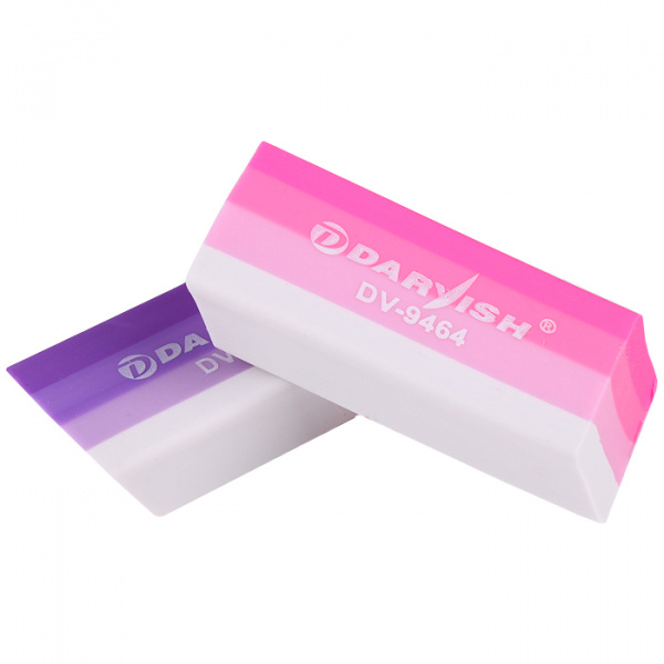 Ластик Darvish полосатый цветной, DV-9464