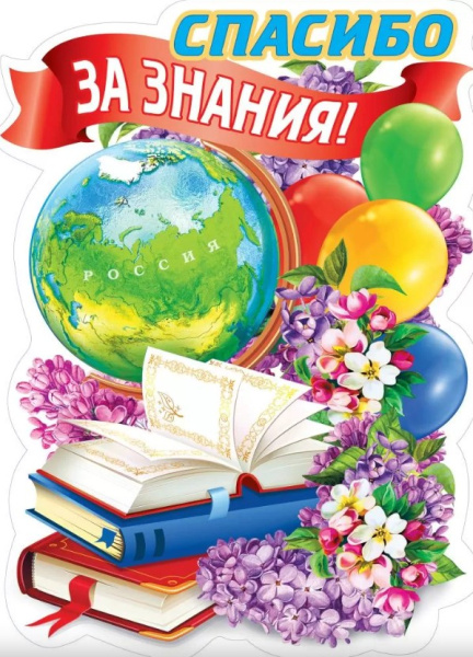 Плакат 'Спасибо за знания', 071.320